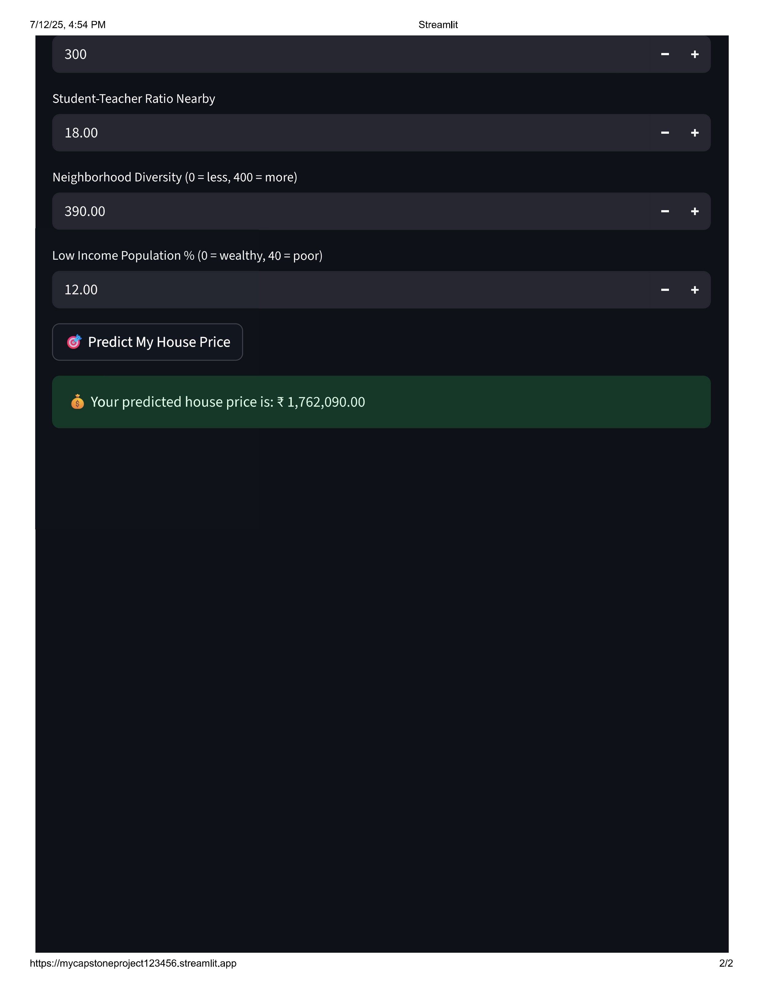 Feature analysis